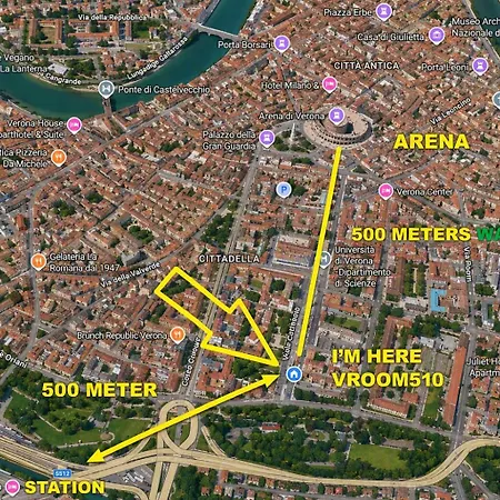 Konukevi Vroom509 Verona